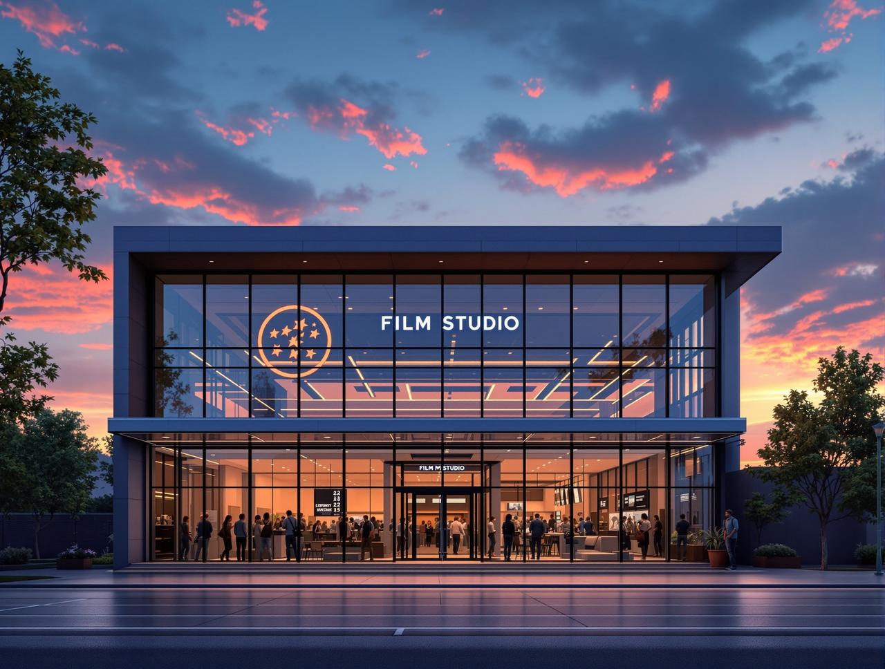 动漫网站现代化办公 studio